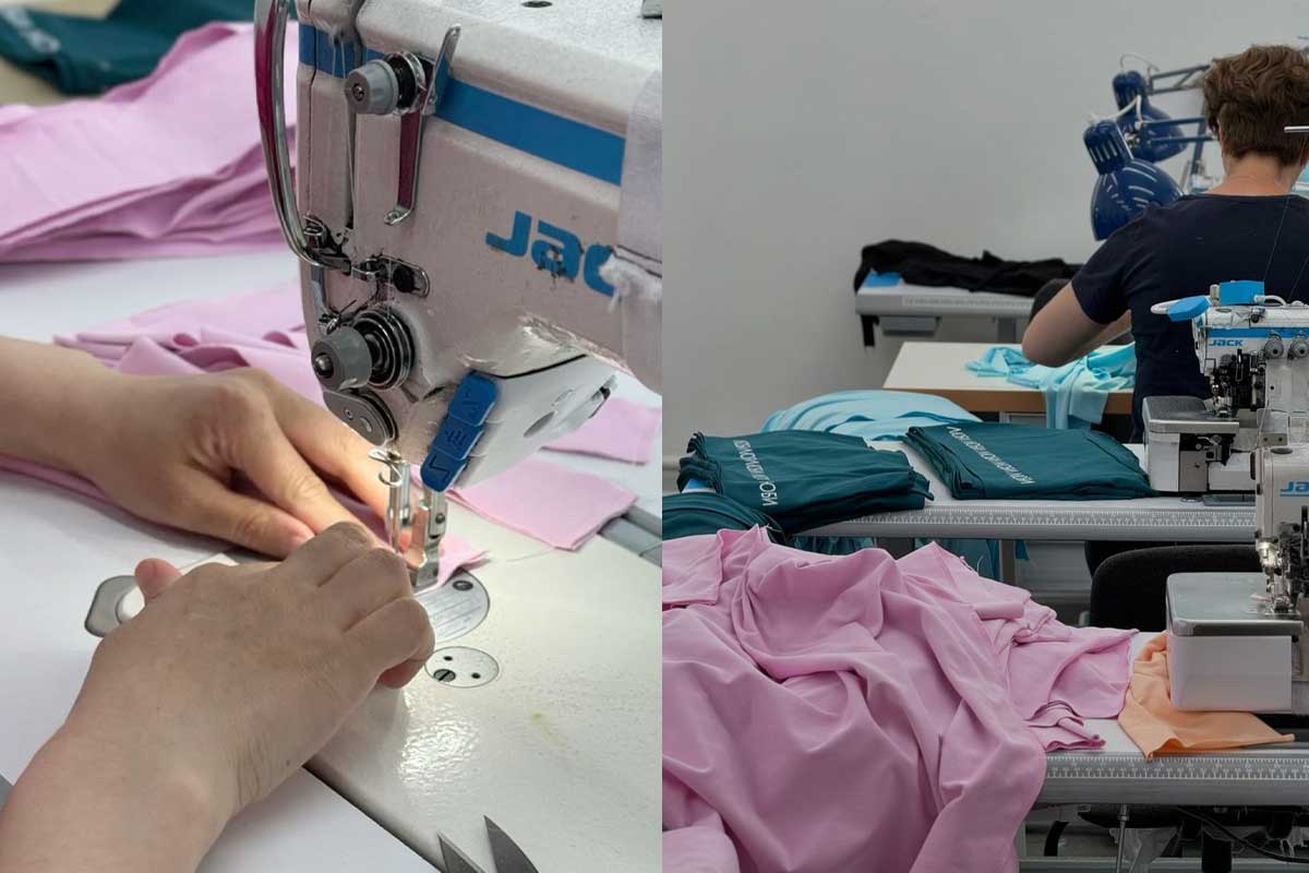 Quy trình đặt may đồng phục chuyên nghiệp.