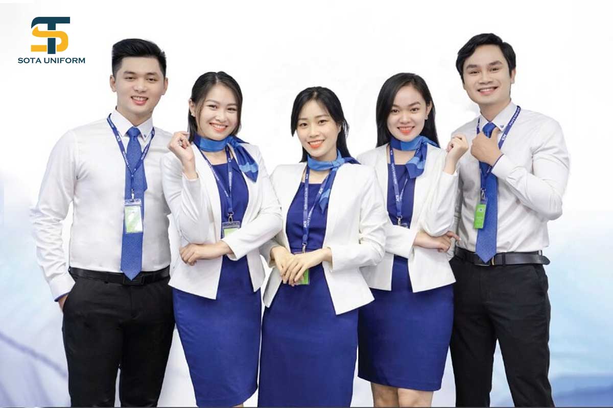 Đồng phục góp phần xây dựng hình ảnh chuyên nghiệp và sang trọng cho doanh nghiệp.