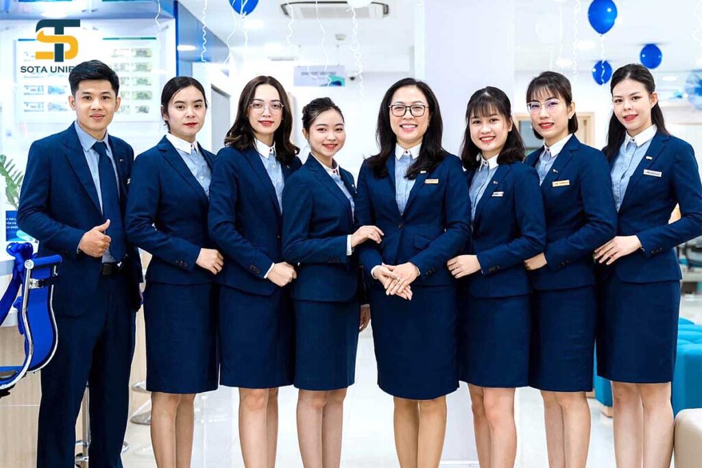 Lợi ích của đồng phục đối với doanh nghiệp.